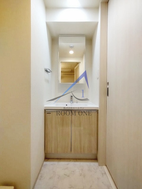 洗面設備　洗面台です。