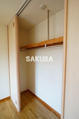 収納　お荷物の多い方でも安心のクローゼット付き♪