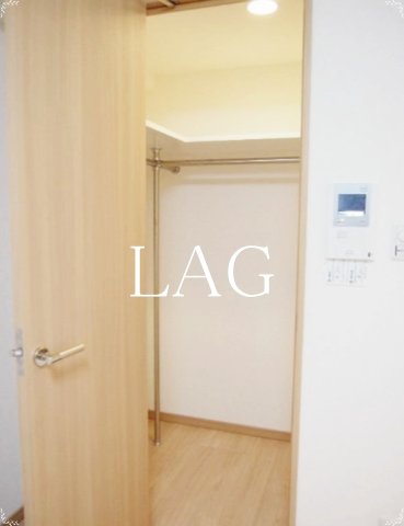 収納　ウォークインクローゼットです。