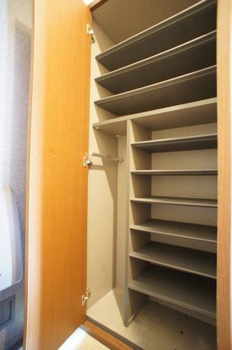 玄関　玄関にはゆとりのシューズBOX♪