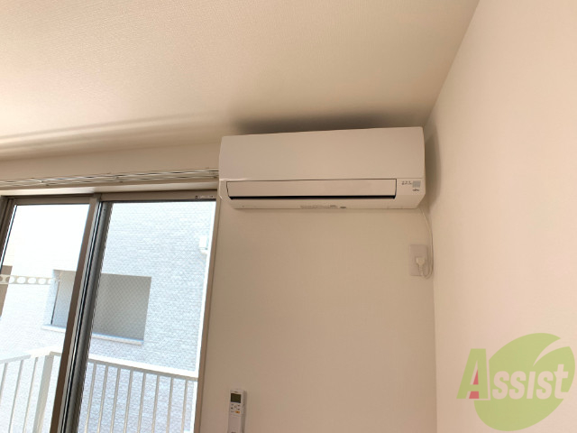 その他設備　エアコンが付いているので快適に過ごせそうです。