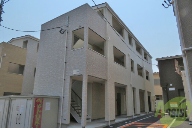 建物外観　仙台市若林区連坊２「クレアフォーチュン連坊駅前」