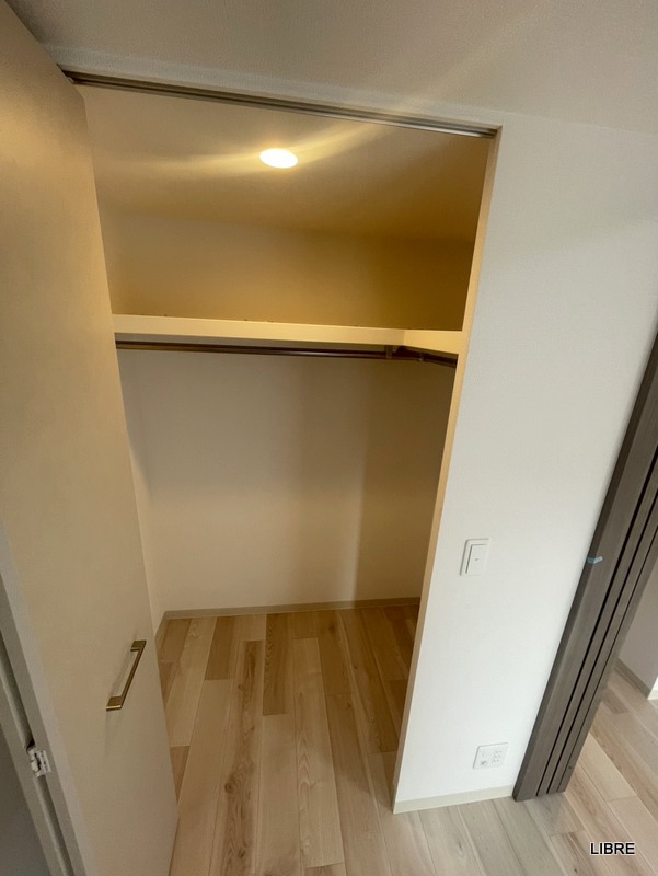 収納　ウォークインクローゼット！