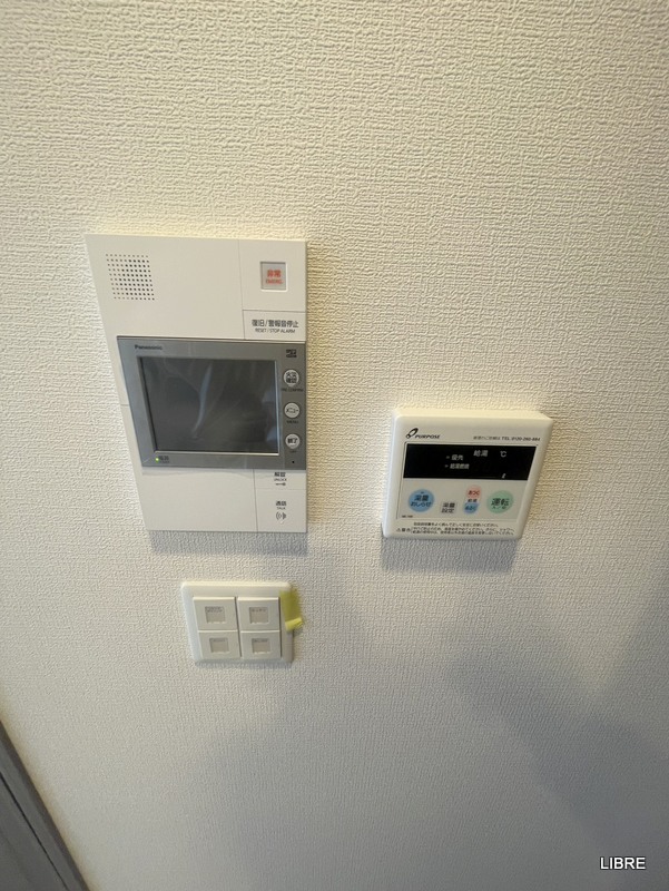 セキュリティ　モニター付きインターホン！