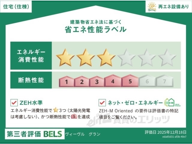 その他共有部分　省エネ性能ラベル