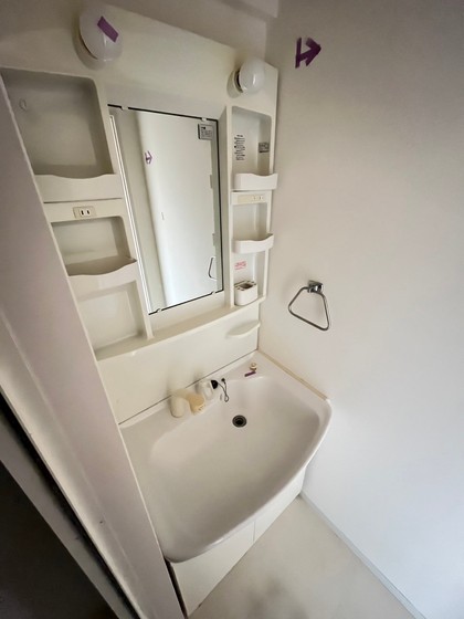 洗面設備　※別部屋の写真です