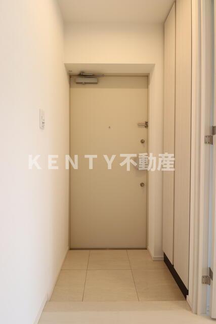 玄関　明るい玄関です