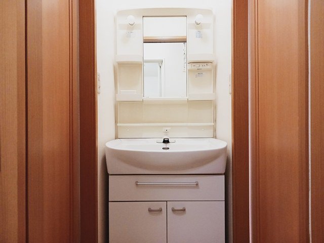 洗面設備　洗面所です