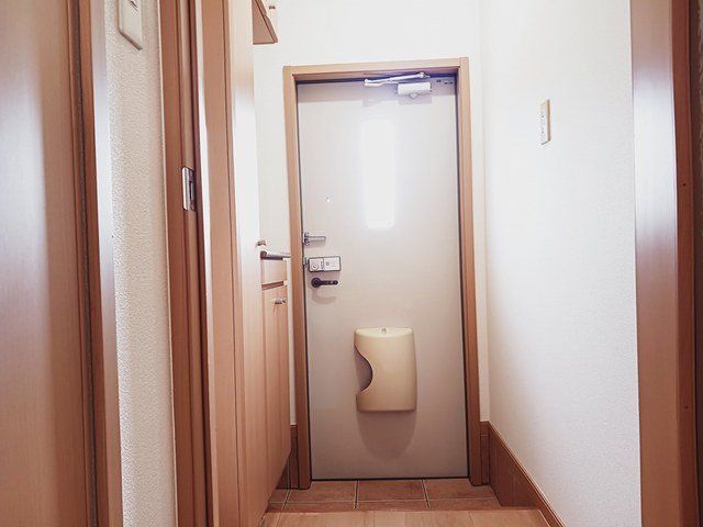 玄関　毎日通る玄関はこちらです