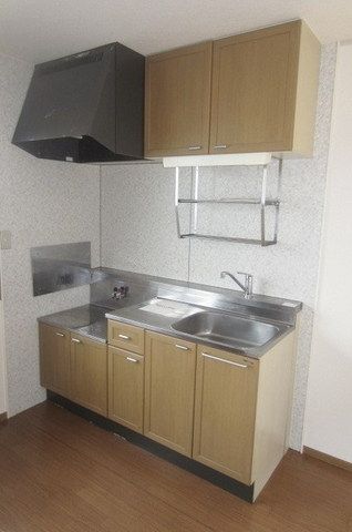 キッチン　大きなキッチン