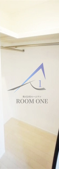 収納　ウォークインクローゼットです。