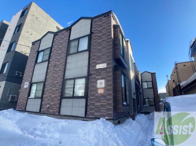 建物外観　札幌市東区北二十一条西「アルペン・ローズ」