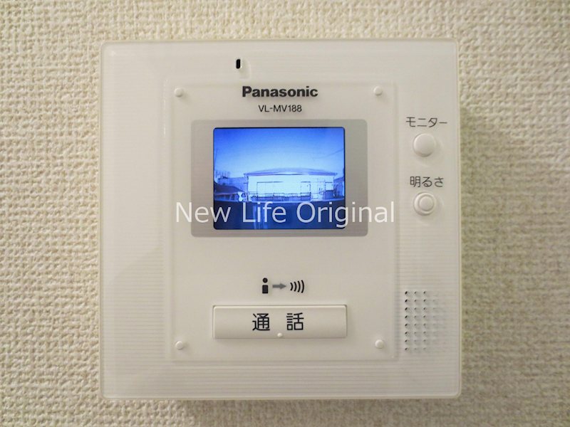 セキュリティ　事前に来訪者を確認してから対応できる安心のＴＶモニターホン付