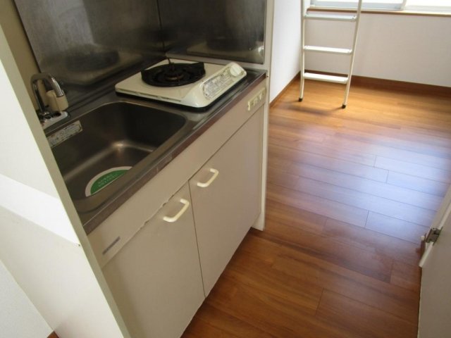 キッチン　1口ガスコンロ