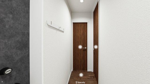 玄関　イメージパースのため実際とは異なります