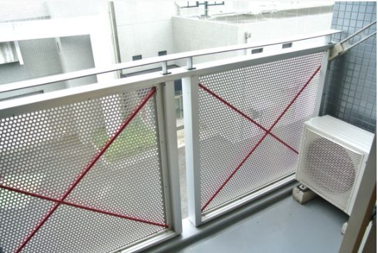 バルコニー　バルコニーがあります