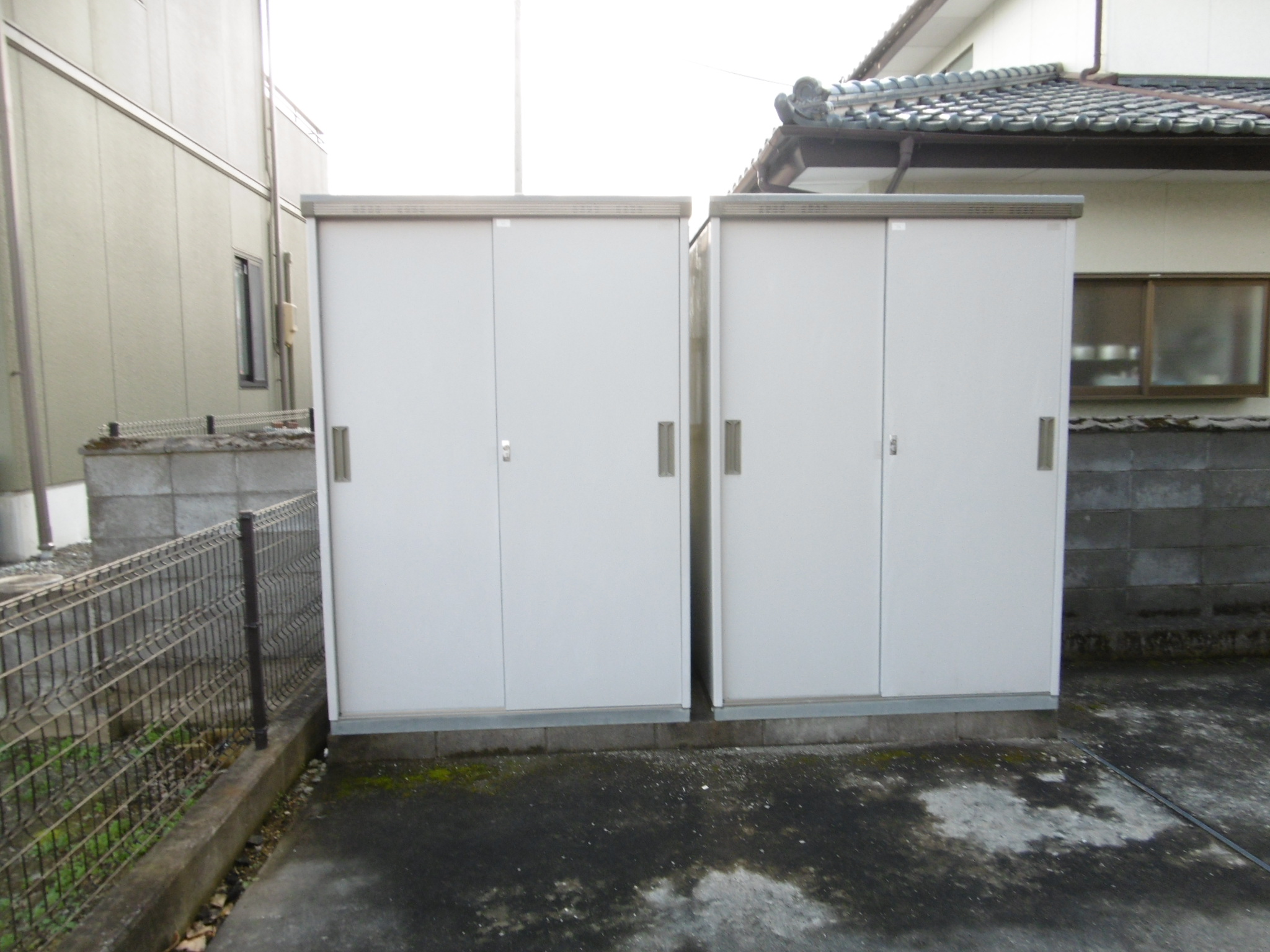 その他共有部分　各世帯物置あります