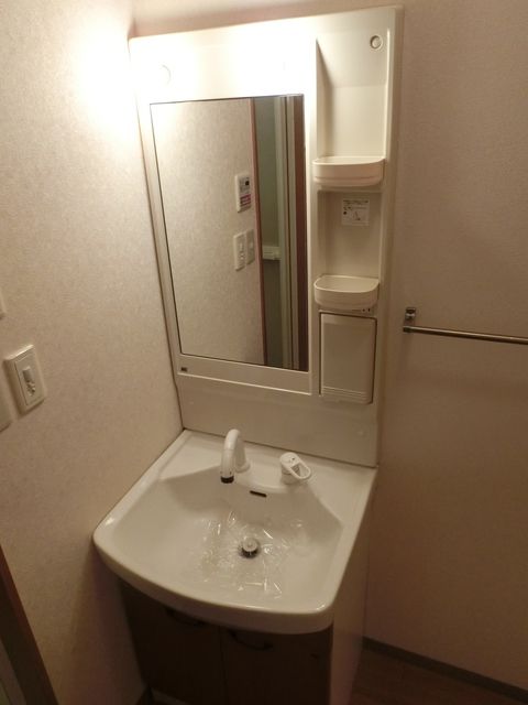 洗面設備　※同建物　同タイプ間取り設備施工例　現況優先