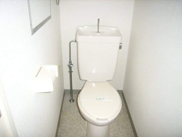 トイレ　同物件別号室の写真です。