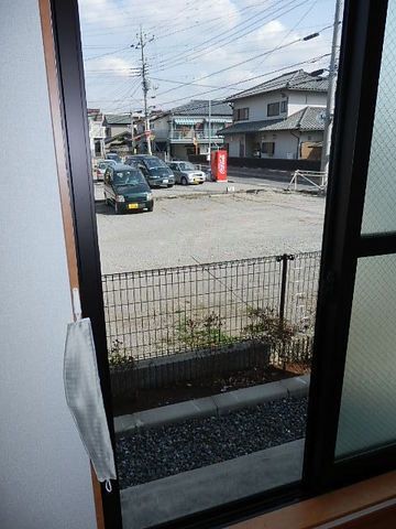 眺望　バルコニー部分と眺め