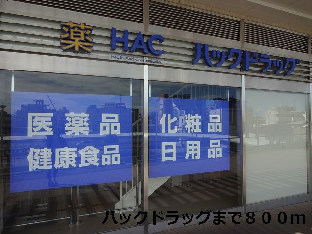 ドラックストア　ドラッグストア（ドラッグストア）まで800m