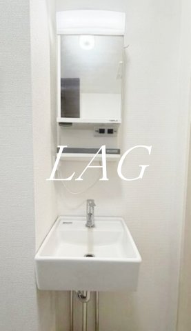 洗面設備　洗面台です。