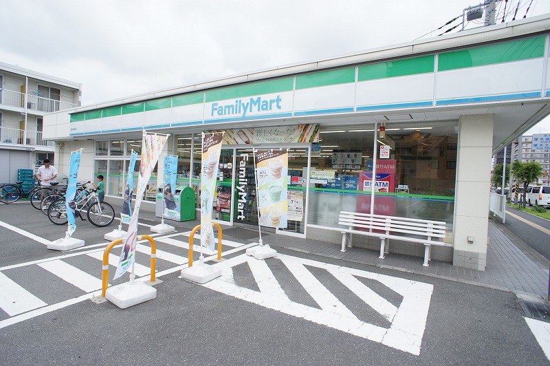 コンビニ　ファミリーマート 厚木恩名店（コンビニ）まで332m
