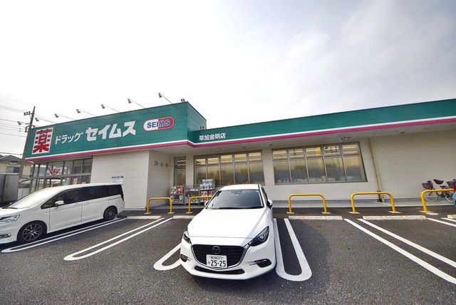 ドラックストア　ドラッグセイムス草加金明店（ドラッグストア）まで578m