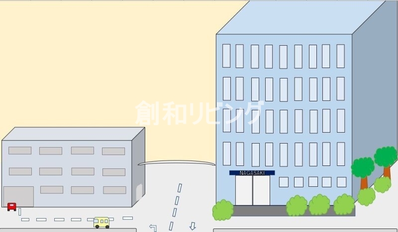 役所　長崎県庁（役所）まで569m
