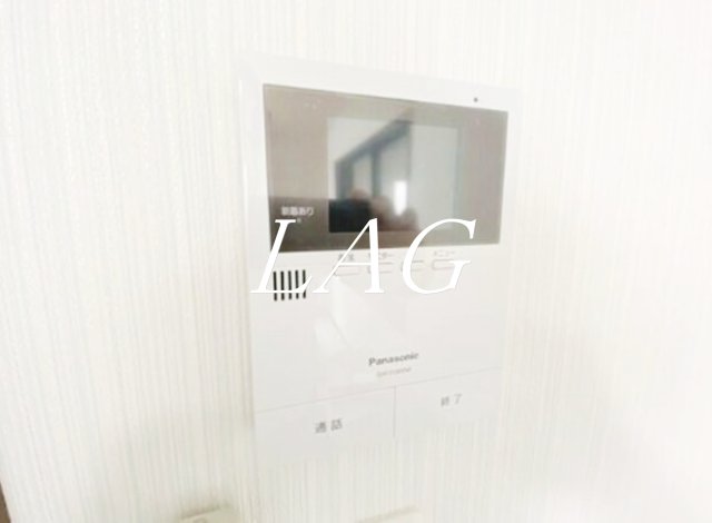 セキュリティ　モニター付インターホンです。