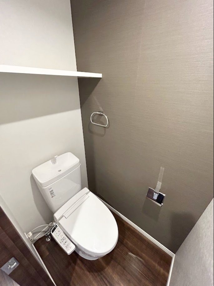 トイレ　清潔感のあるトイレです。