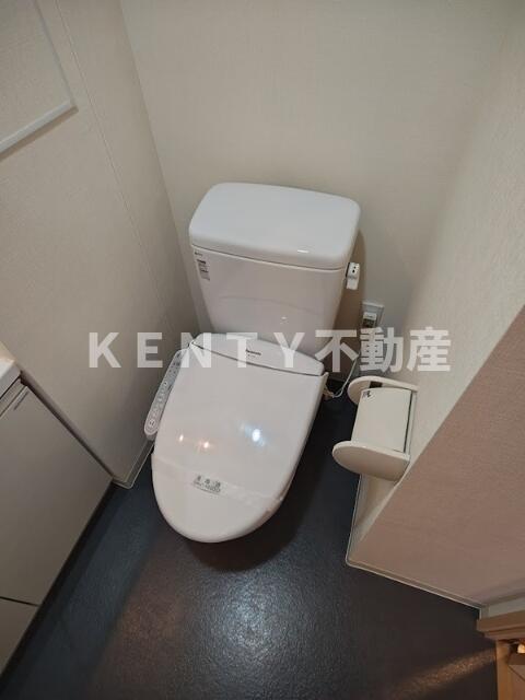 トイレ　ゆったりとした空間のトイレです