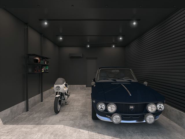 駐車場　CG製作はDAYTONAHOUSE×LDK　完成予想イメージ