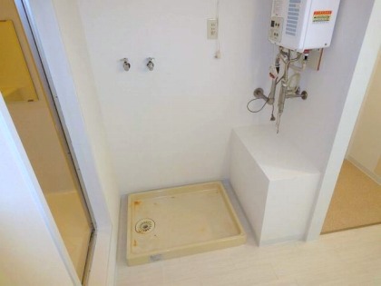 その他設備　洗濯機置場。