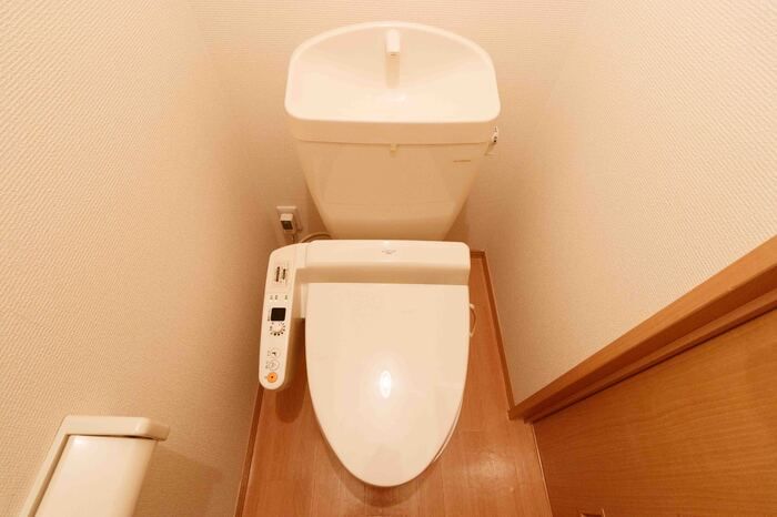 トイレ　ゆったりとした空間のトイレです