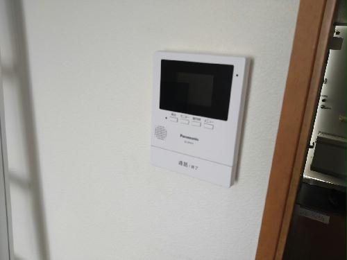 セキュリティ　モニターホン標準設置♪