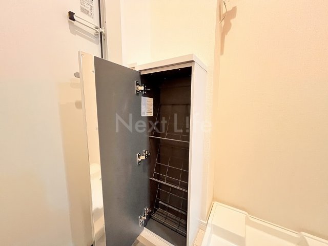 収納　同じ間取りの別部屋の写真です。