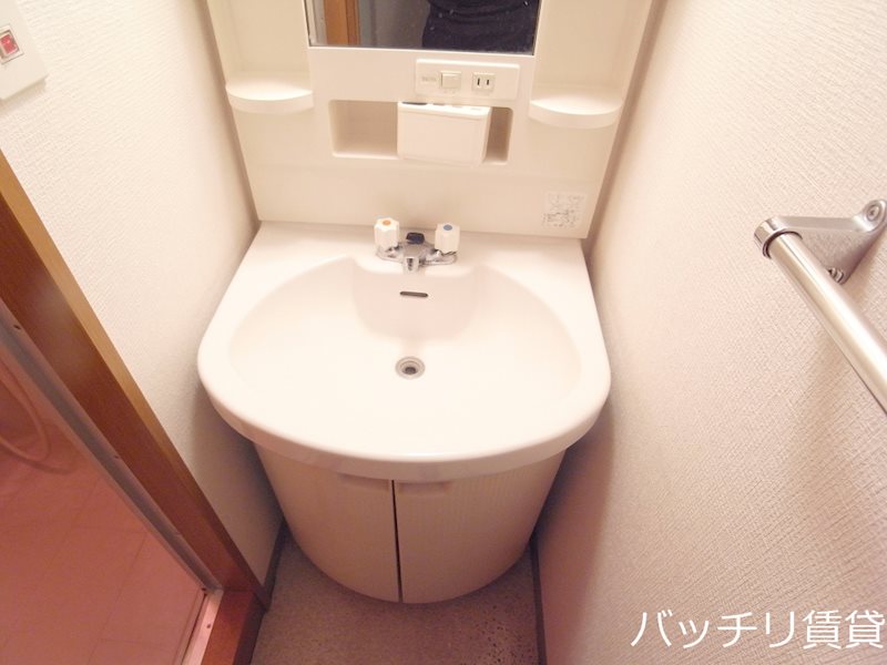 洗面設備　画像は別号室写真の為、現状を優先いたします。
