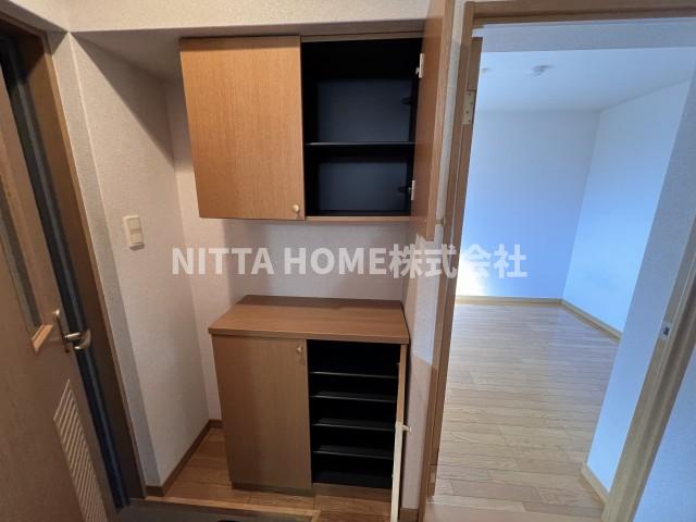 収納　シューズボックスも完備＊