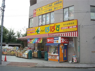 ドラックストア　どらっぐぱぱす氷川台駅前店（ドラッグストア）まで428m