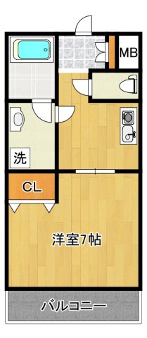 オフサイドの間取り写真