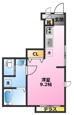 ヘーベルメゾン小杉町の間取り写真