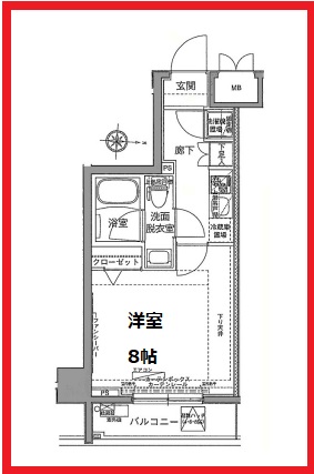アイル両国弐番館の間取り写真