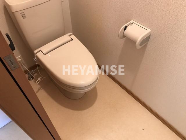 トイレ　※写真は別号室のもの※