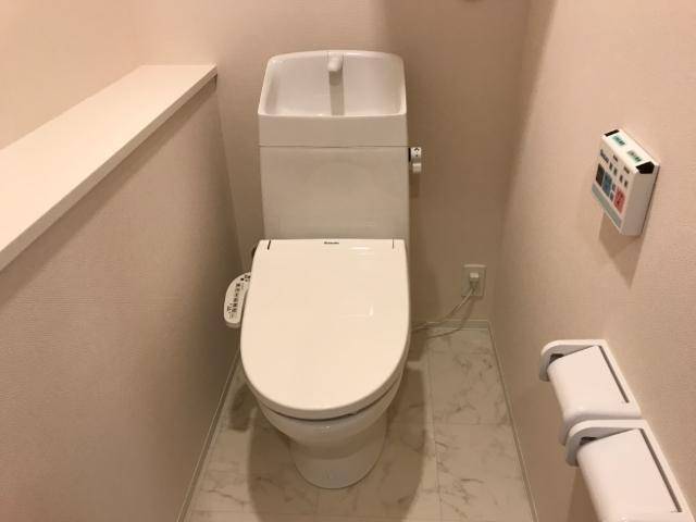 地下鉄谷町線 大日駅 徒歩15分 3階建 築4年のトイレ写真