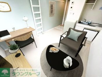 居室・リビング　※本物件に家具・家電は付帯しません。