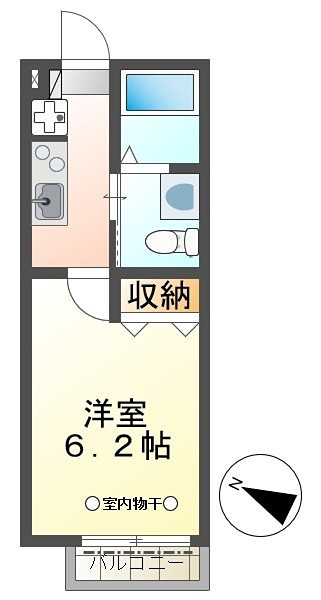 エクセレント丹木Aの間取り写真