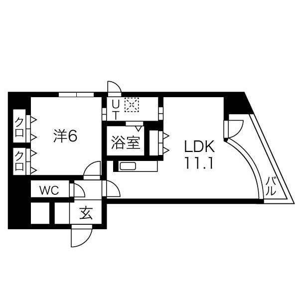 S-RESIDENCE学園坂の間取り写真