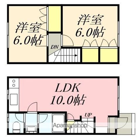 コーポ坂田の間取り写真