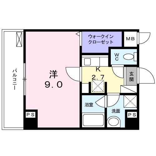 NAKAMURA BLD.の間取り写真